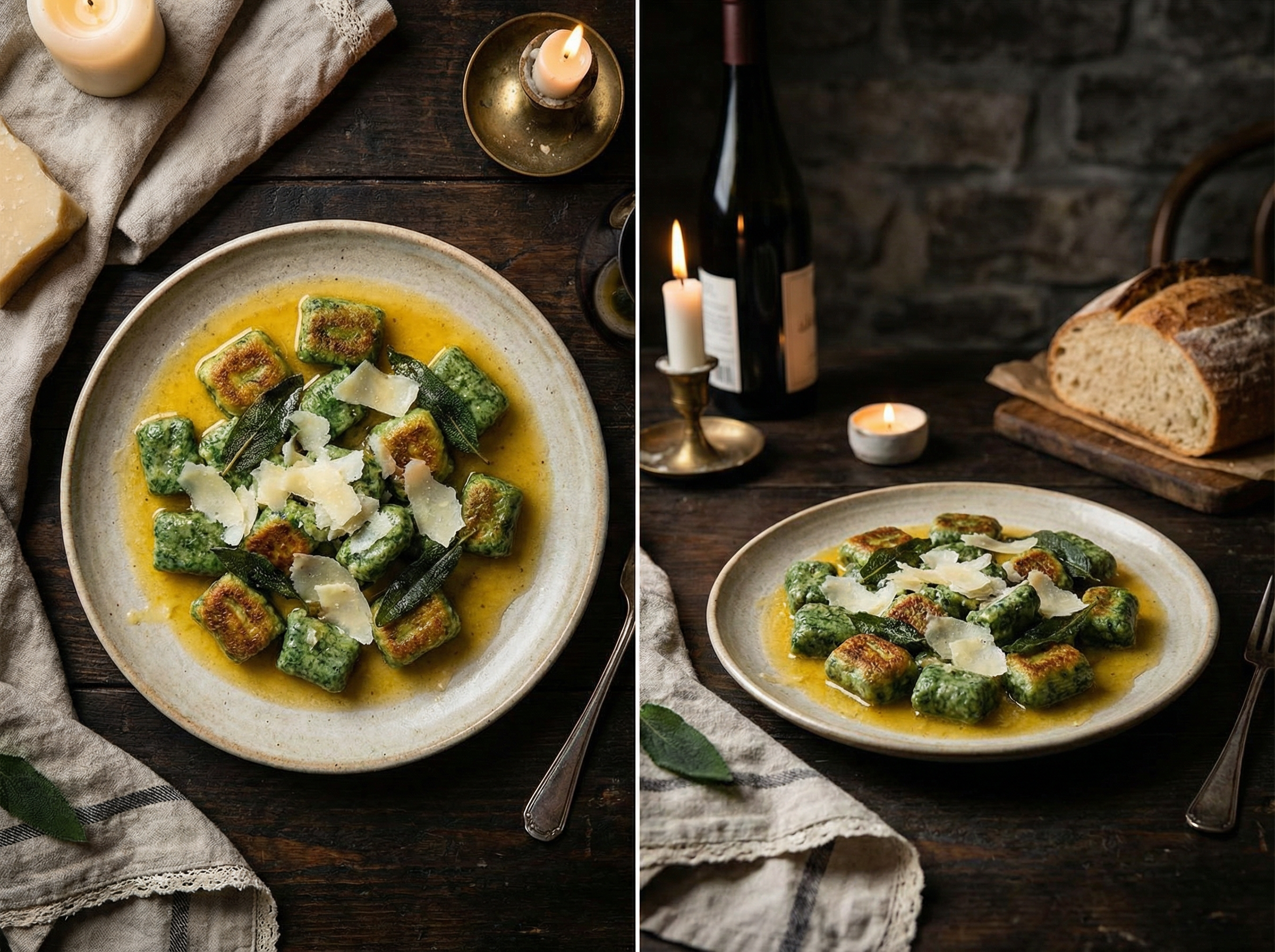 Žihľavové gnocchi s parmezánom - recept na Zelený štvrtok